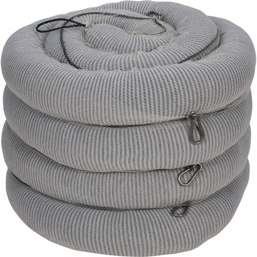 Sorbent Boom, Universal, 10' L x 5" W, 26 gal. Absorbancy, 4 /Pack Kelford