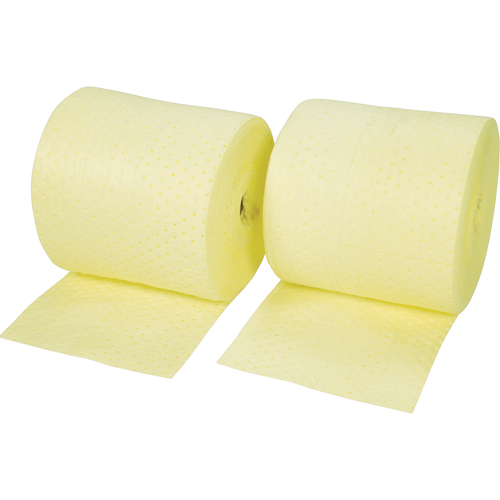 Rouleaux absorbants li&eacute;s de premi&egrave;re qualit&eacute;, Lourd, 150' lo x 15" la, Absorption 25 gal. Kelford