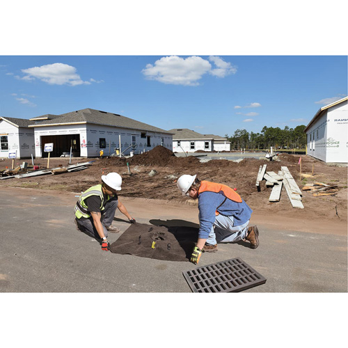 Plus Ultra-Drain Guard&reg; Catch Basin Insert, Oil & Sediment, 48" L x 36" W Kelford