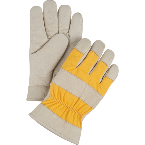 Gants de travail doubl&eacute;s pour l'hiver de premi&egrave;re qualit&eacute;, 2T-Grand, Paume en Cuir fleur de porc, Doublure en Molleton de mousse Kelford