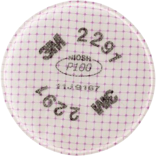 Pr&eacute;filtres pour respirateurs S&eacute;rie 2200, Filtre contre les particules, Filtre P100 Kelford