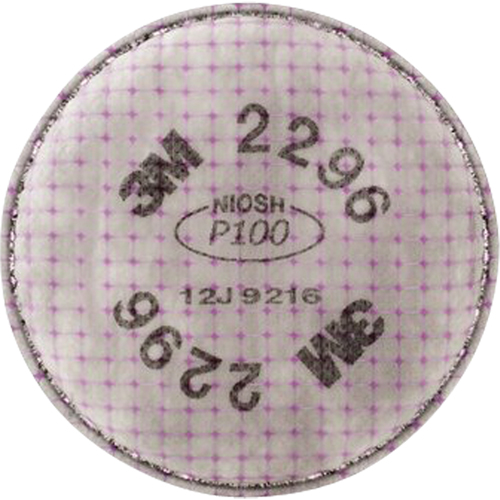 Pr&eacute;filtres pour respirateurs s&eacute;rie 2200, Filtre contre les particules, Gaz acide/P100 Kelford