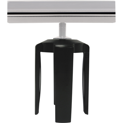 Tensabarrier&reg; Sign Bracket with Adapter, Chrome Kelford