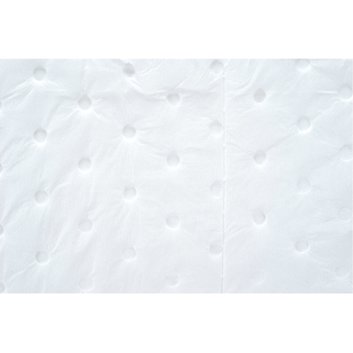 Industrial-Grade Fine Fibre Sorbent Rolls, Heavyweight, 150' L x 30" W, 70 gal. Absorbancy Kelford