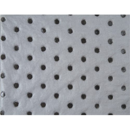 Industrial-Grade Fine Fibre Sorbent Pads, Universal, 15" x 17", 40 gal. Absorbancy Kelford
