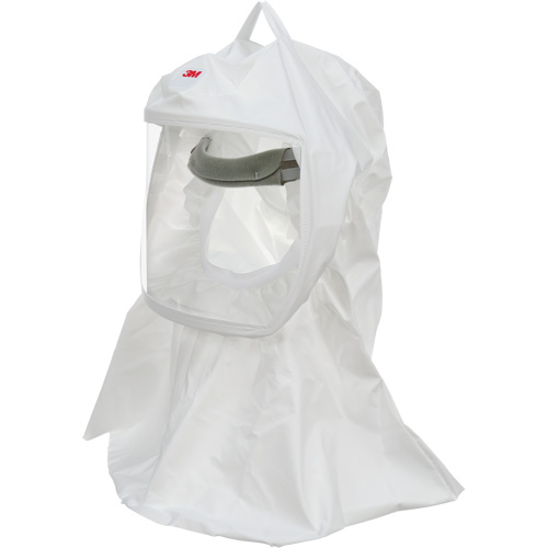 Cagoule Versaflo de haute durabilit&eacute; avec coiffe int&eacute;gr&eacute;e, Grand/Moyen, Coiffe souple, Bavette Simple Kelford