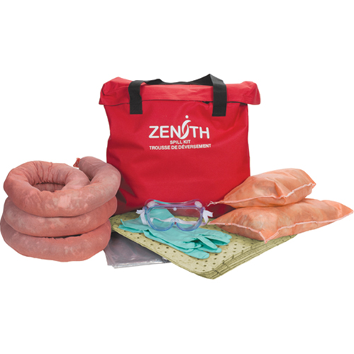 Premium Truck Spill Kit, Hazmat, Bag, 10 US gal. Absorbancy Kelford