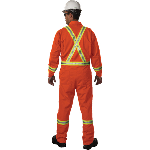 Westex UltraSoft&reg; Unlined Coveralls, Large, Orange Kelford