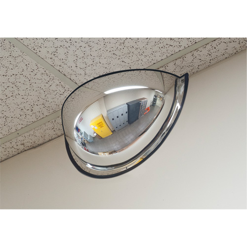 180° Dome Mirror, Half Dome, Open Top, 20" Diameter Kelford