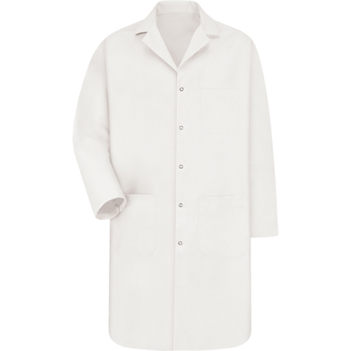 Sarrau de laboratoire, Poly-coton, Petit, Blanc Kelford