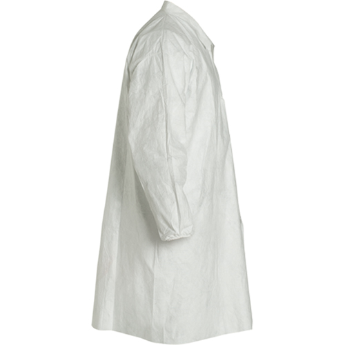 Lab Coat, Tyvek&reg; 400, White, Medium Kelford