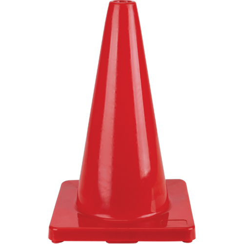 Coloured Traffic Cone, 18", Red Kelford