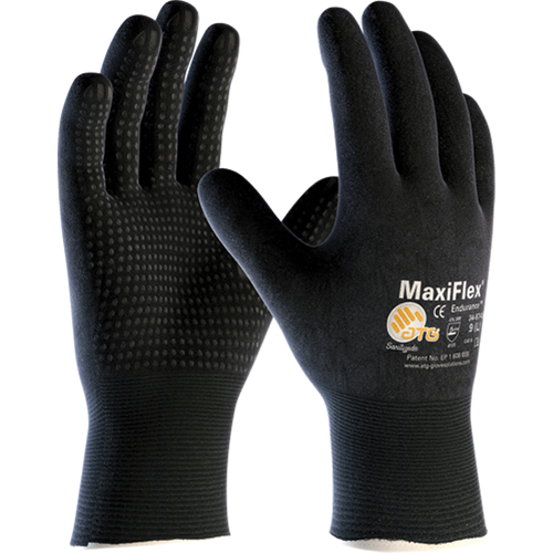 Gants ATG MaxiFlex Endurance 34-8745, 7/Petit, R&ecirc;vetement Mousse de nitrile, Calibre 15, Enveloppe en Nylon Kelford