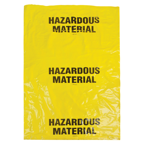 Hazardous Waste Bags, Infectious Waste, 60" L x 36" W, 208.2 L (55 Gal.) Capacity Kelford