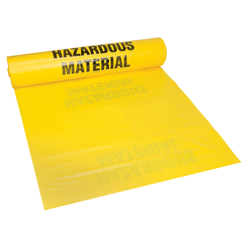 Hazardous Waste Bags, Infectious Waste, 60" L x 36" W, 208.2 L (55 Gal.) Capacity Kelford