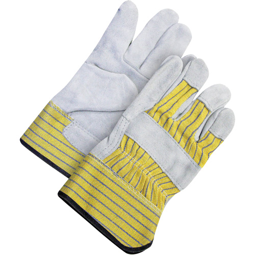 Gants d'ajusteur classiques, Taille unique, Paume en Cuir de vache refendu, Doublure en Molleton Kelford