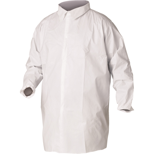 Sarraus de laboratoire KleenGuard A20, SMS, Blanc, Grand Kelford