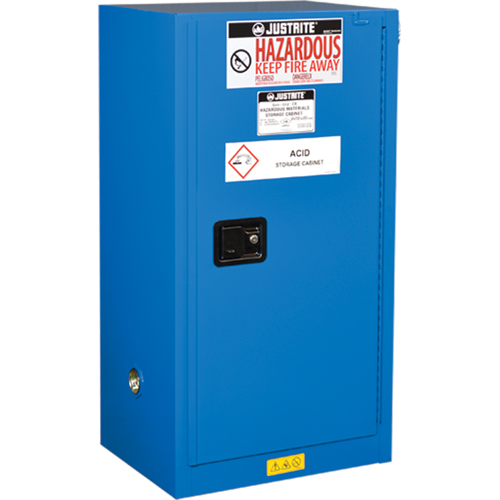 Sure-Grip&reg; Ex Hazardous Material Compac Safety Cabinets, 15 gal., 23.25" x 44" x 18" Kelford