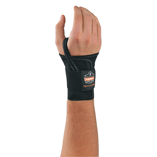 Proflex&reg; 4000 Single Strap Wrist Support - Right Hand, Elastic, Large Kelford
