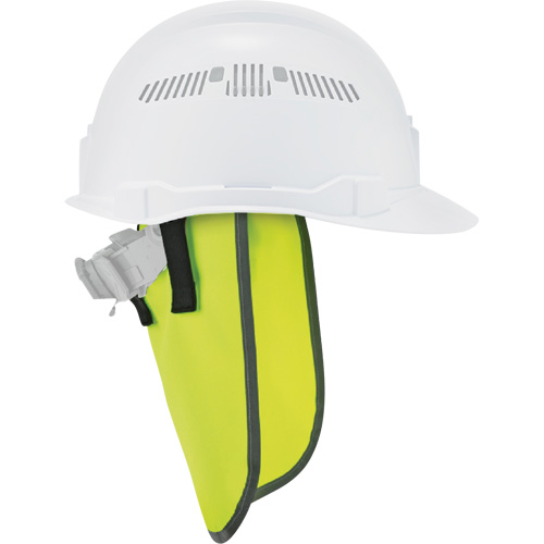 Pare-soleil de cou pour casque de protection GloWear 8006, Vert lime haute visibilit&eacute; Kelford
