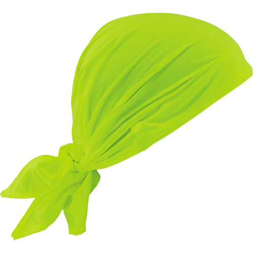 Chill-Its&reg; 6710 Cooling Triangle Hat, High Visibility Lime-Yellow Kelford