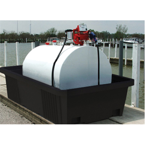 Unit&eacute; de confinement Poly-Tank 550 avec drain, 113" lo x 71" la x 32" h, 750 gal. US Capacit&eacute; Kelford