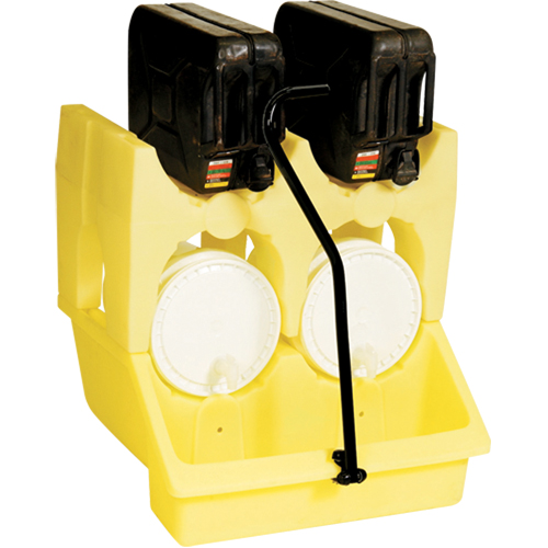 Unit&eacute; mobile Mini-Racker, 31" lo x 29" la x 15,2" ha, 10 gal. US Capacit&eacute; Kelford