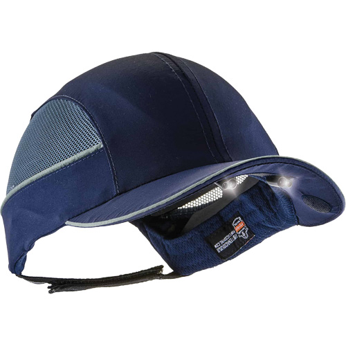 Casquette &agrave; bord long avec &eacute;clairage DEL Skullerz 8960, Bleu marin Kelford