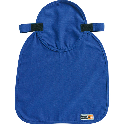 Tampon et voile pour le cou refroidissants et ignifug&eacute;s pour casque de s&eacute;curit&eacute; Chill-Its 6717FR, Bleu Kelford