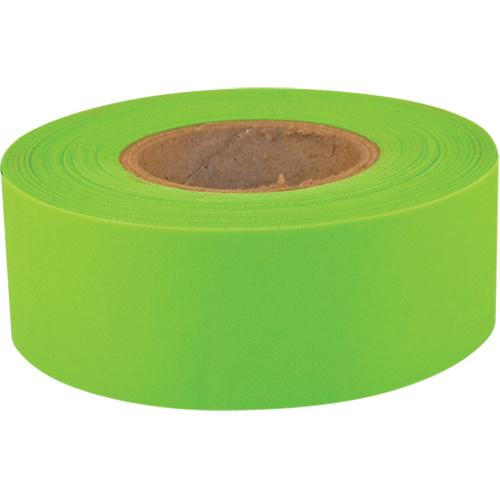 Sub-Zero Flagging Tape, 1.2" W x 150' L, Fluorescent Lime Kelford