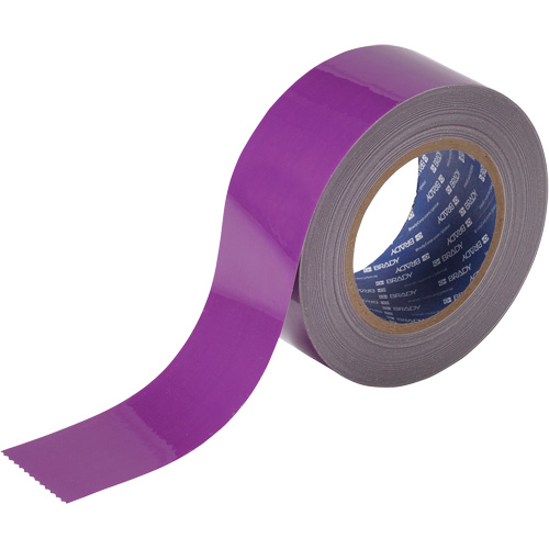ToughStripe&reg; Floor Marking Tape, 2" x 100', Polyester, Purple Kelford