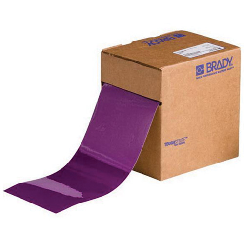 ToughStripe&reg; Floor Marking Tape, 3" x 100', Polyester, Purple Kelford