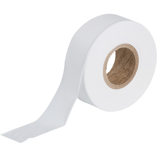 Flagging Tape, 1.188" W x 300' L, White Kelford