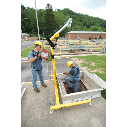 Syst&egrave;me de palan 4 mcx avec palan/treuil Manhandler Kelford