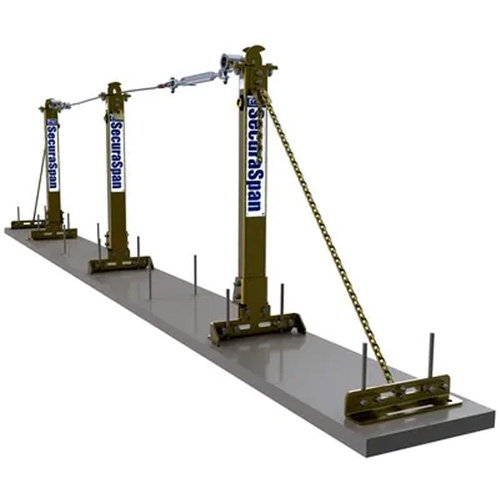 SecuraSpan Loop Rebar Horizontal Lifeline System Kelford