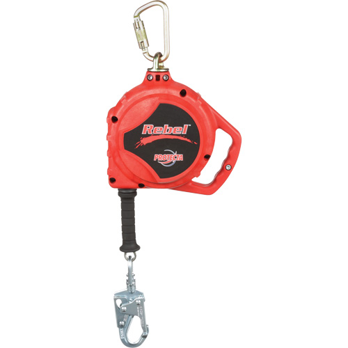 Rebel Self Retracting Lifeline, 33', Stainless Steel, Swivel Kelford