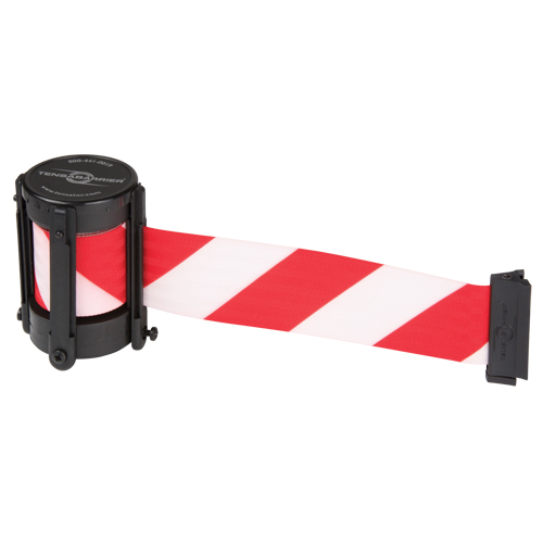 Replacement Cassettes For Utility, Advance & StowAway&reg; TensaBarrier&reg;, 13', White Tape Kelford