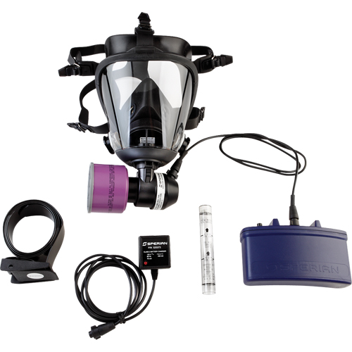 APR motoris&eacute; facial s&eacute;rie PR500, Respirateur &agrave; masque, Pile NiCd Kelford
