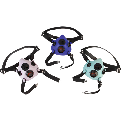 Respirateur &agrave; demi-masque s&eacute;rie RU8500 de North, Silicone, Grand Kelford