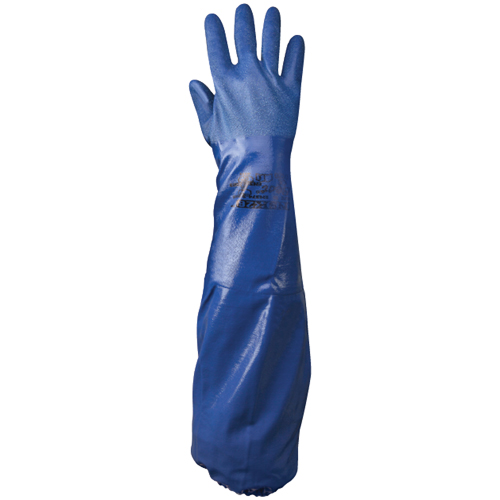 NSK26 Gloves, Size Medium/9, 26" L, Nitrile, Cotton Jersey Inner Lining, 48-mil Kelford