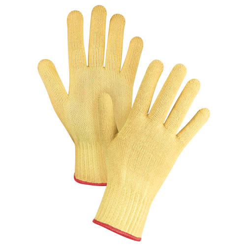 Gants tricot&eacute;s sans couture, Taille Petit/7, Calibre 7, Enveloppe en Kevlar, ASTM ANSI niveau A2/EN 388 niveau 3 Kelford
