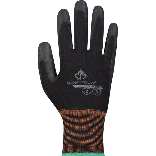 Superior Touch&reg; Gloves, 6/X-Small, Polyurethane Coating, 13 Gauge, Nylon Shell Kelford