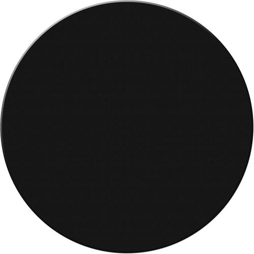 Armor Stripe Lean/5S Markers, Circle, 6" L x 6" W, Black, Plastic Kelford