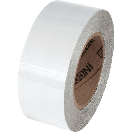 Tuff Mark&reg; Floor Marking Tape, 2" x 100', Polyester, White Kelford