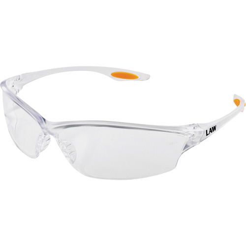 Law&reg; 2 Safety Glasses, Clear Lens, ANSI Z87+ Kelford