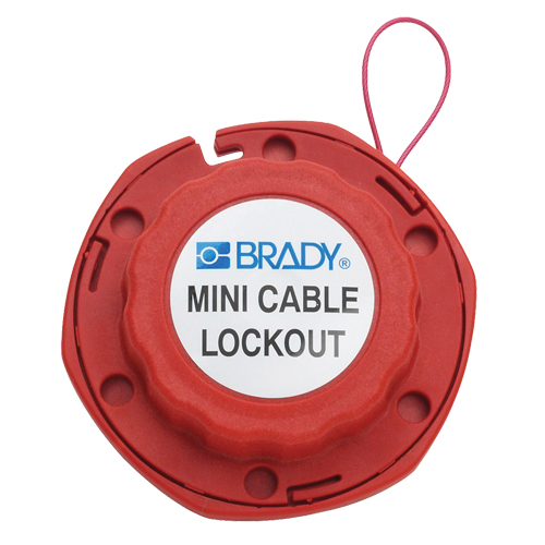 Mini Cable Lockout, 8' Length Kelford