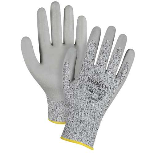 Gants &eacute;lastiques sans coutures r&eacute;sistants &agrave; la coupe, Taille Moyen/8, Calibre 13, Rev&ecirc;tement Mousse de nitrile, Enveloppe en PEHP, ANSI/ISEA 105 niveau 2/EN 388 niveau 3 Kelford