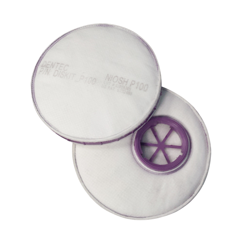 Filtre pour respirateur Diskit, Filtre contre les particules, Filtre P100 Kelford