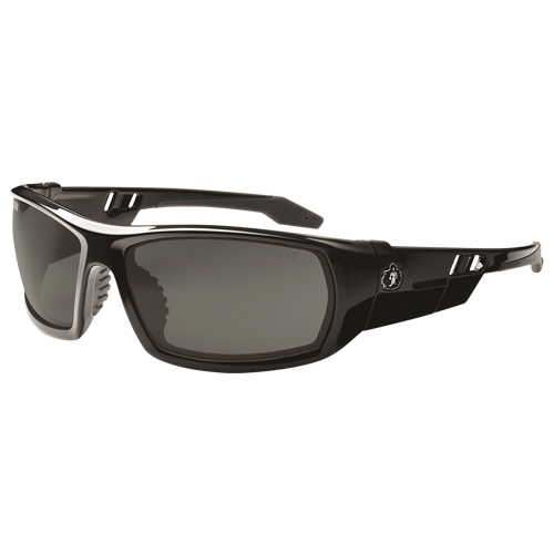 Lunettes de s&eacute;curit&eacute; Skullerz Odin, Lentille Grise/fum&eacute;e, Anti-&eacute;gratignures, ANSI Z87+/R&eacute;pond ou surpasse la norme CSA Z94.3 Kelford