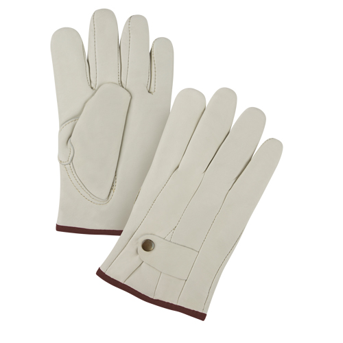 Gants de cordeur de premi&egrave;re qualit&eacute;, Grand, Paume Cuir fleur de vache Kelford